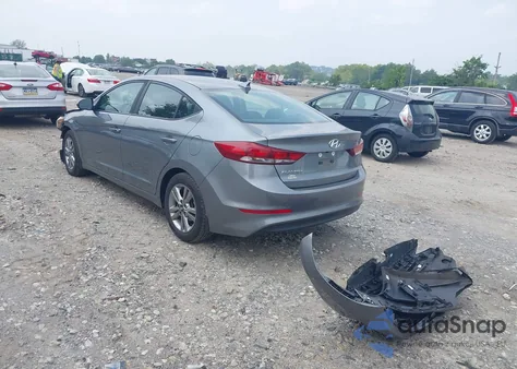 2018 Hyundai Elantra Value Edition from USA, damaged, VIN KMHD84LF6JU494775